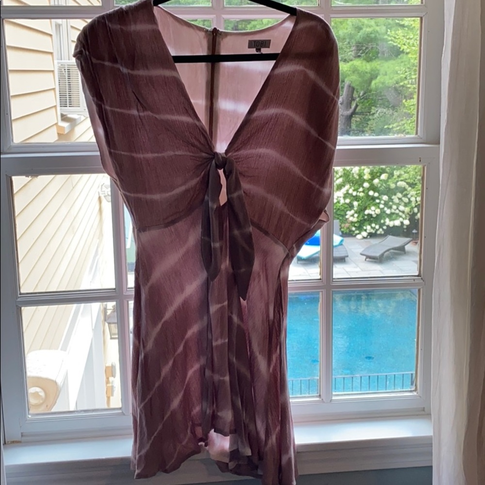 Tobi large tie dye dress